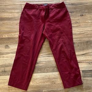 White House Black market the slim ankle pants size 14